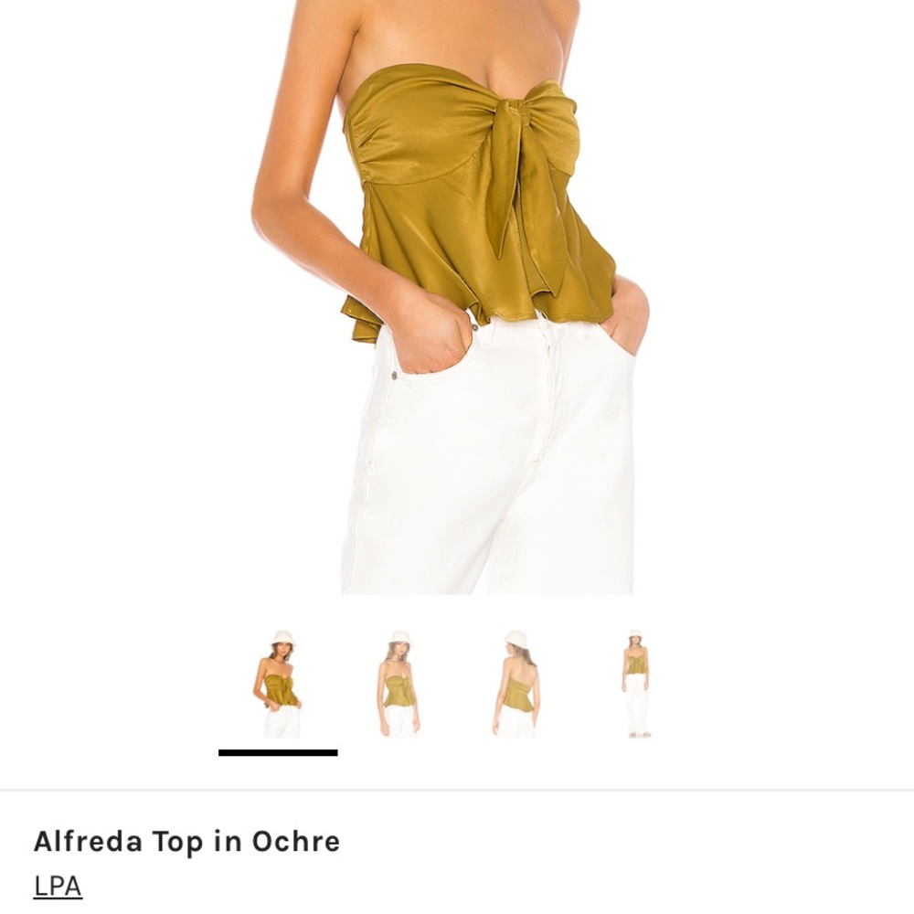 LPA front tie top